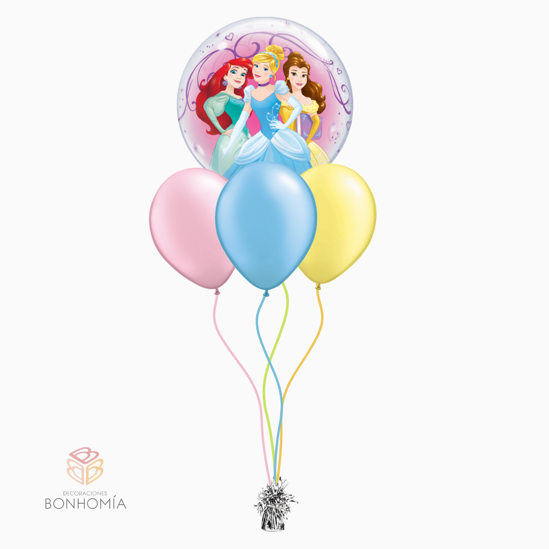 Globos de Princesas Disney R12 x 10 unidades – LaPiñateria.com®